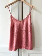 Les Favorites top met kant oranje/roze, maat S - NP 89,95, Nieuw, Ophalen of Verzenden, Roze, Maat 36 (S)