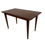 Vintage Salontafel Teakhout Design Jaren 60 Coffee Table, Ophalen, Gebruikt, 100 tot 150 cm, 50 tot 100 cm