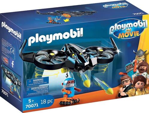 Playmobil 70071 - The Movie - Robotitron met Drone (2019), Kinderen en Baby's, Speelgoed | Playmobil, Nieuw, Complete set, Ophalen of Verzenden