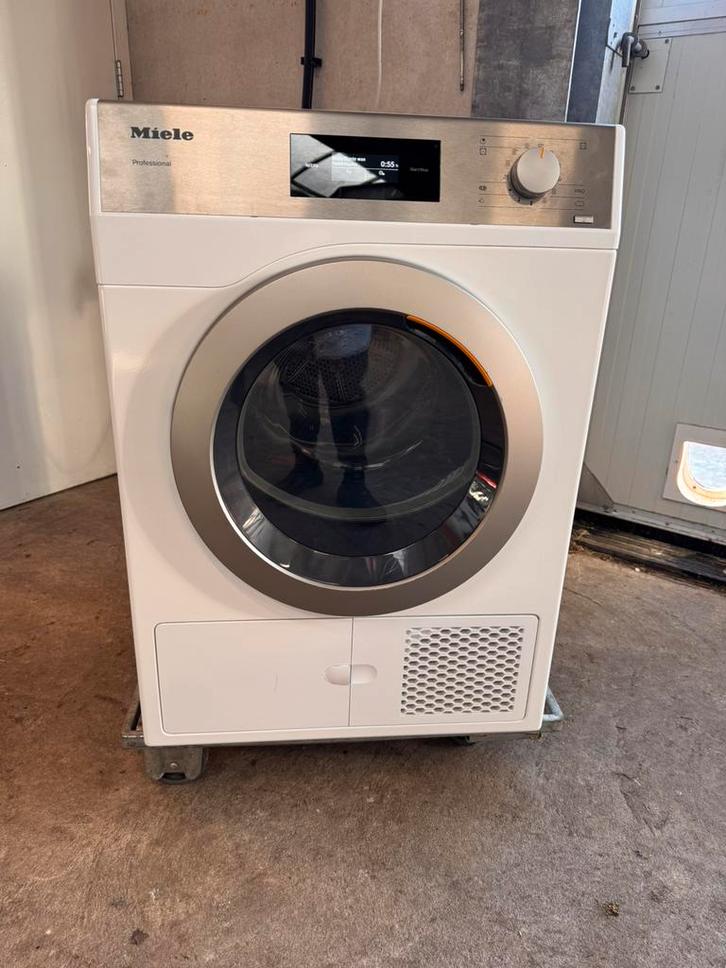 Miele Professional PDR 307 HP warmtepomp droger, Witgoed en Apparatuur, Wasdrogers, Zo goed als nieuw, Condens, Voorlader, 8 tot 10 kg