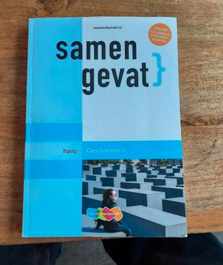 Samengevat Geschiedenis HAVO - Examenbundel, Boeken, Schoolboeken, Zo goed als nieuw, Geschiedenis, HAVO, Ophalen of Verzenden