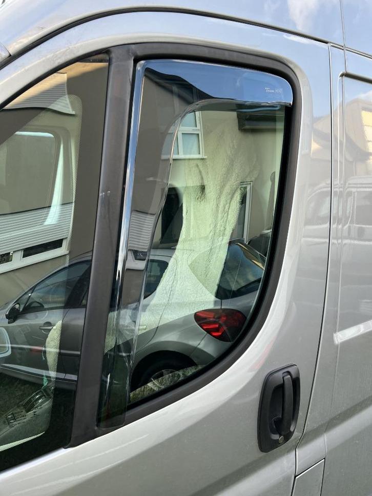 zijwindschermen raamspoilers windvangers raamgeleiders pasv., Caravans en Kamperen, Camper-accessoires, Nieuw, Ophalen of Verzenden