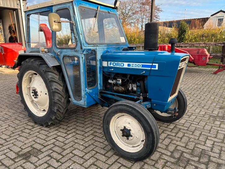 Ford 3600 te koop met snipperaar, Zakelijke goederen, Agrarisch | Tractoren, Ford, tot 80 Pk, Gebruikt, Ophalen
