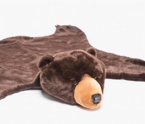 Vloerkleed tapijt donker bruine beer Henry Wild & Soft, Kinderen en Baby's, Kinderkamer | Inrichting en Decoratie, Zo goed als nieuw