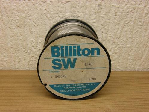 Billiton SW 950 gram hoge kwaliteit soldeerdraad, Hobby en Vrije tijd, Elektronica-componenten, Nieuw, Ophalen