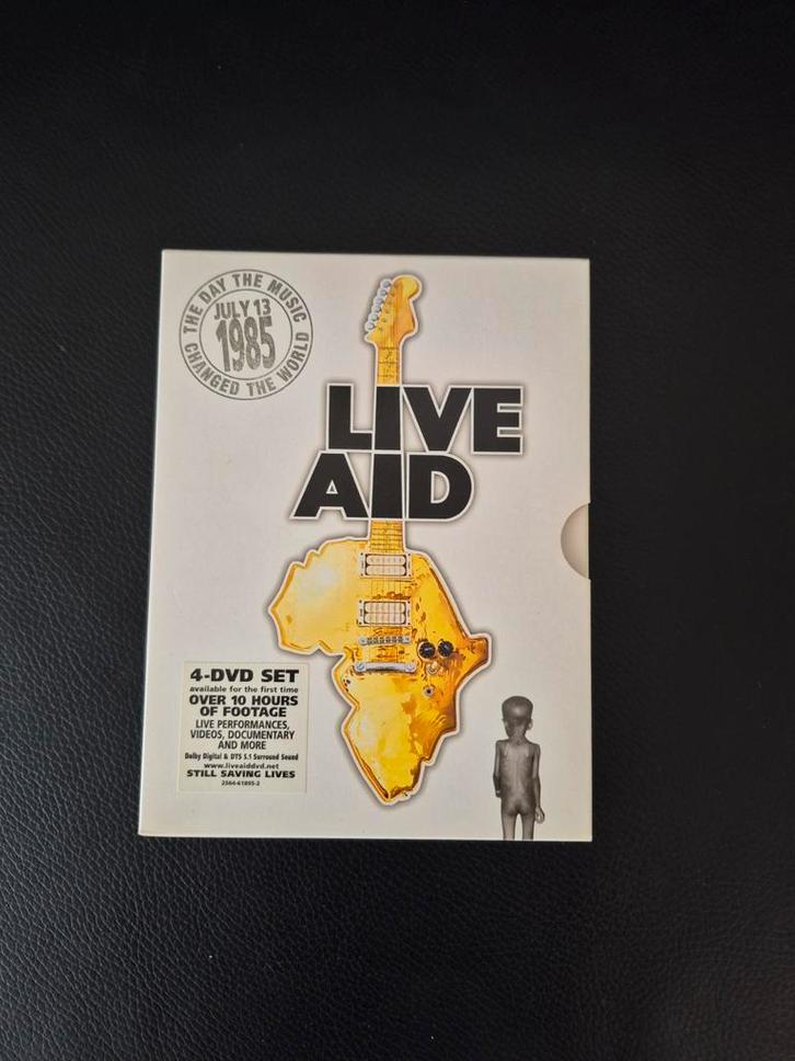 Live Aid DVD - Historisch Concert, Cd's en Dvd's, Dvd's | Muziek en Concerten, Gebruikt, Alle leeftijden, Ophalen of Verzenden