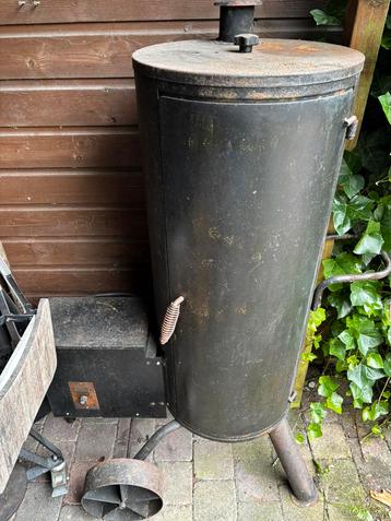 Elektrische electrishe pallet pellet smoker rook ton vat bbq beschikbaar voor biedingen