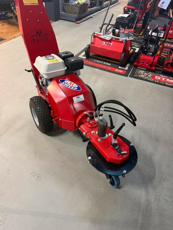 M-sweep mulder lv 75 demomachine zo goed als nieuw!, Tuin en Terras, Veegmachines, Zo goed als nieuw, Ophalen