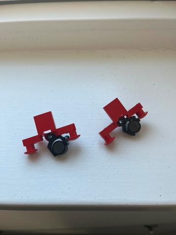 Lego 12 volt 12v rode trein buffers met magneet jaren 80 beschikbaar voor biedingen