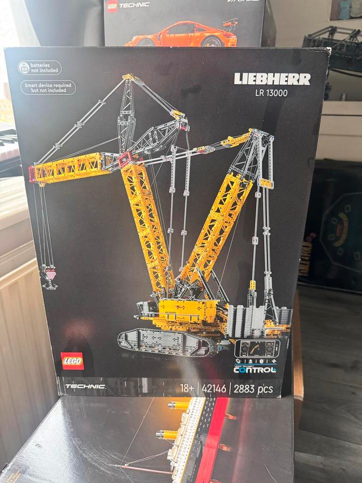 LEGO Technic Liebherr LR 13000 Hijskraan 42146 - Compleet!, Kinderen en Baby's, Speelgoed | Duplo en Lego, Zo goed als nieuw, Lego