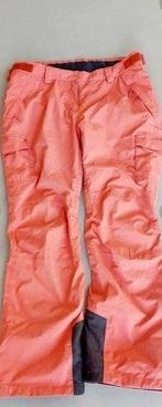 Helly Hansen koraal roze tech ski broek recco ULLR maat XL, Broek, Helly Hansen, Maat 46/48 (XL) of groter, Ophalen of Verzenden