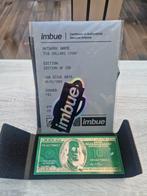 Imbue Artist pcb dollars €100 met certificaat, Ophalen