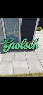 Grolsch Neon Buitenlamp - Groot Formaat, Verzamelen, Biermerken, Ophalen of Verzenden, Reclamebord, Plaat of Schild, Grolsch