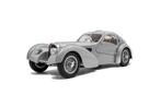 1:18 Bugatti Atlantic 57SC - 1937 - Mat zilver NIEUW!, Auto, Nieuw, Ophalen of Verzenden, .