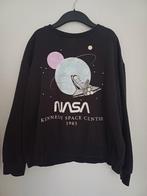 Zwarte Nasa sweater [Maat M], Maat 38/40 (M), H&M, Zwart, Ophalen of Verzenden