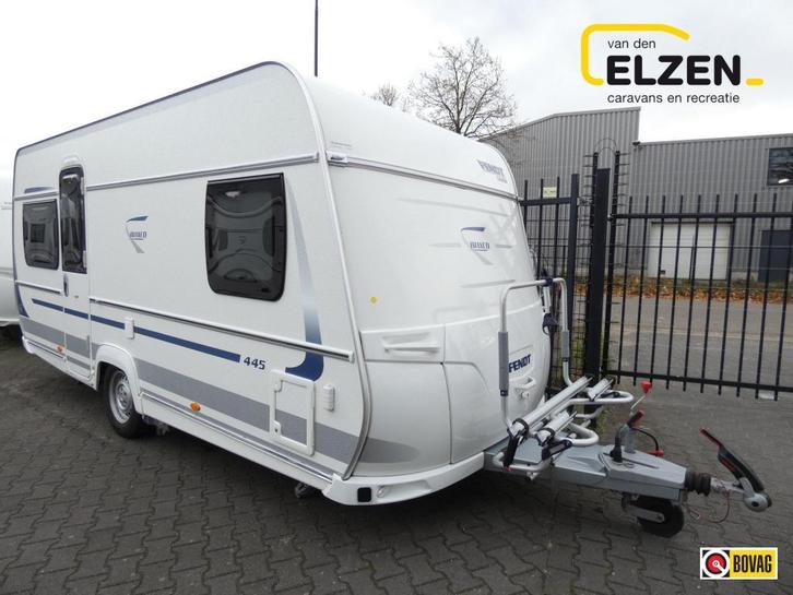 Fendt Bianco 445 TFB Mover, fietsendrager, Caravans en Kamperen, Caravans, Bedrijf, tot en met 4, 1000 - 1250 kg, Rondzit, Fendt