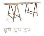 HKLiving eettafel, Huis en Inrichting, Tafels | Eettafels, Ophalen, Teakhout, 50 tot 100 cm, Vijf personen of meer