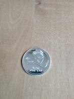 Zilveren munt Elvis presley, Ophalen of Verzenden, Losse munt