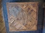 steigerhouten salontafel, Huis en Inrichting, Ophalen, Gebruikt, 50 tot 100 cm, Vierkant