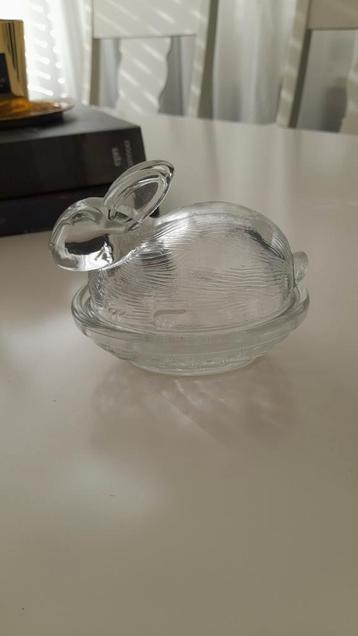 persglas botervloot konijn vintage beschikbaar voor biedingen