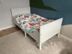 Verstelbaar Ikea Sundvik meegroei kinderbed, Ophalen, 70 tot 85 cm, Zo goed als nieuw, Lattenbodem