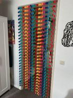 Vrolijk Deurgordijn met Kleurrijke Bolletjes, Ophalen of Verzenden, Zo goed als nieuw