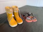 TOMS sandalen maat 26 & Bergstein regenlaarzen maat 25, Kinderen en Baby's, Kinderkleding | Schoenen en Sokken, Ophalen of Verzenden