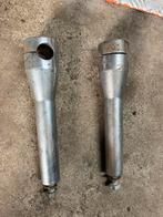 Rechte, hoge Risers voor 1” stuur, Motoren, Onderdelen | Harley-Davidson, Ophalen of Verzenden, Gebruikt