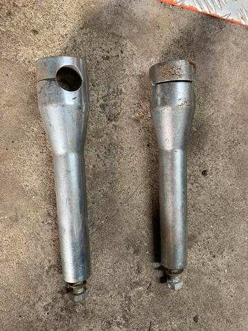 Rechte, hoge Risers voor 1” stuur beschikbaar voor biedingen
