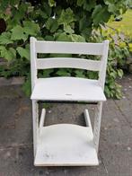 Stokke Tripp Trapp kinderstoel wit Trip Trap, Ophalen of Verzenden, Zo goed als nieuw, Meegroeistoel