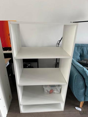 Witte Boekenplank/Stellingkast - 40x64x122 cm beschikbaar voor biedingen