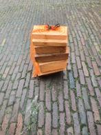 Haardhout,brandhout, Tuin en Terras, Haardhout, Minder dan 3 m³, Ophalen of Verzenden, Overige houtsoorten, Blokken