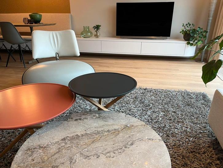 Sculptures Yeux Pico Salontafel Set, Huis en Inrichting, Tafels | Bijzettafels, Zo goed als nieuw, Rond, Ophalen