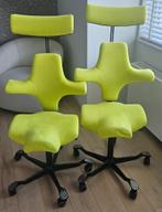 HÅG Capisco 8107 Ergonomische Bureaustoelen, Huis en Inrichting, Bureaustoelen, Ophalen, Zo goed als nieuw, Bureaustoel, Groen