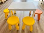IKEA Mammut krukjes en tafel, Kinderen en Baby's, Kinderkamer | Tafels en Stoelen, Gebruikt, Tafel(s) en Stoel(en), Ophalen