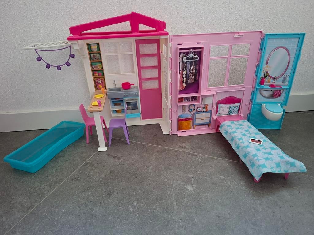 Barbie Speelgoed Set: Huis, Ambulance, Dokterset & Meer!, Kinderen en Baby's, Speelgoed | Poppen, Ophalen of Verzenden, Gebruikt