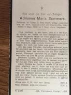 Uden, ADRIANUS Maria Sommers 1923 - 1946, Verzamelen, Bidprentjes en Rouwkaarten, Ophalen of Verzenden