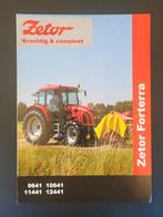 Tractor folder Zetor 9641 10641 11641 12641 Forterra, Ophalen of Verzenden, Zo goed als nieuw