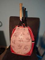 le Coq sportief tennis rugtas incl 2 rackets, Ophalen of Verzenden, Gebruikt, Tas