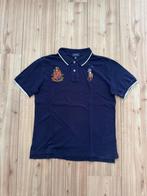 Donkerblauwe Ralph lauren polo maat 14-16 / S, Blauw, Ralph Lauren, Ophalen of Verzenden, Zo goed als nieuw