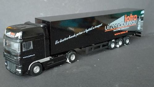 Daf 95 XF Lotra uitzendbureau 1:50 Joal CSE Pol, Hobby en Vrije tijd, Modelauto's | 1:50, Zo goed als nieuw, Bus of Vrachtwagen