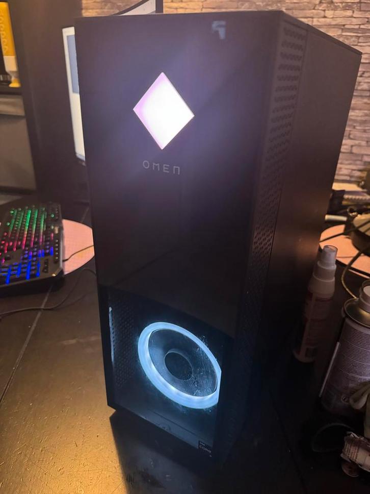 Omen 30L Game PC + AOC 32" Monitor + Toetsenbord & Muis, Computers en Software, Desktop Pc's, Zo goed als nieuw, 3 tot 4 Ghz, SSD