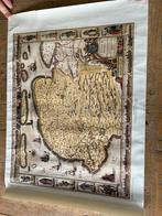 Frisia occidentalis kaart van friesland, Boeken, Atlassen en Landkaarten, Nederland, Gelezen, Ophalen of Verzenden, 1800 tot 2000