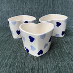 Emma Bridgewater - servies - BLUE Hearts💙Dippot - Zeldzaam!, Ophalen of Verzenden, Zo goed als nieuw, Kom(men), Overige stijlen
