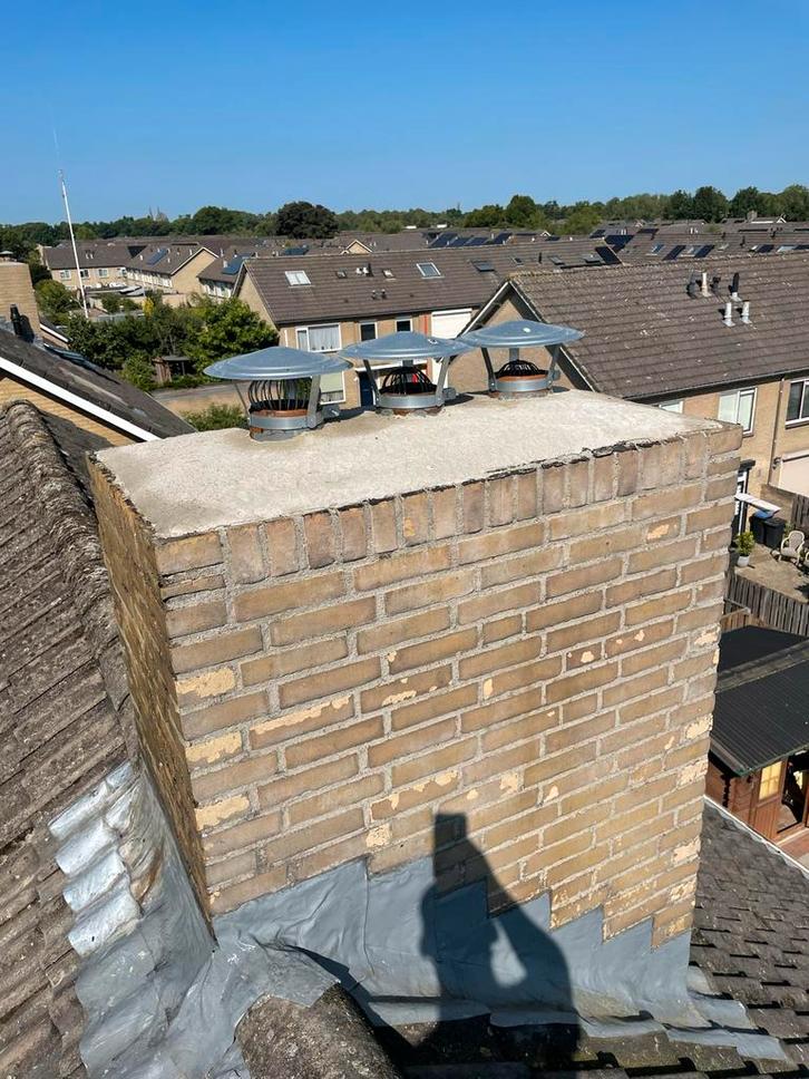 Schoorsteen Renovatie/Schoonmaak, Doe-het-zelf en Verbouw, Buizen en Afvoer, Gebruikt, Overige typen, 6 meter of meer, Ophalen of Verzenden