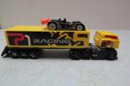 Hot Wheels Hotwheels auto trailer Racing met zwarte Cadillac, Kinderen en Baby's, Speelgoed | Speelgoedvoertuigen, Ophalen of Verzenden