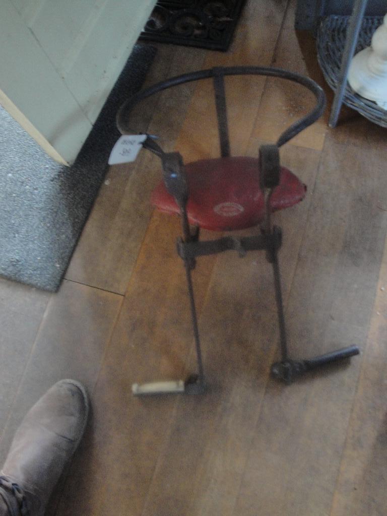 2 antieke fietsstoeltjes, Ophalen of Verzenden