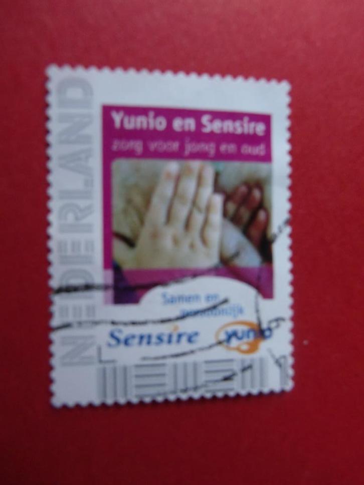 Persoonlijke zegel - Yunio en Sensire - gest., Postzegels en Munten, Postzegels | Nederland, Gestempeld, Na 1940, Verzenden