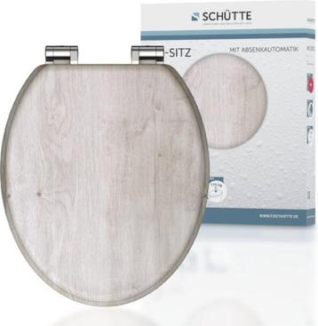 SCHÜTTE WC-Bril 80192 LIGHT WOOD - MDF-Hout beschikbaar voor biedingen