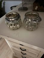 2 windlichtjes riviera maison, Ophalen of Verzenden, Zo goed als nieuw, Overige materialen, Minder dan 25 cm